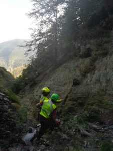 Curiglia con Monteviasco, fungiatt ritrovato privo di sensi nel bosco. Interviene l'elisoccorso