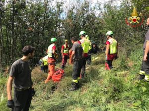 Cade in mountain bike per i boschi di Montegrino, ferito 36enne. Interviene l'elisoccorso