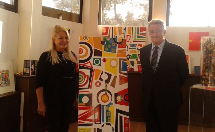 L'artista venezuelana Gladys Colmenares in mostra all'Imbarcadero di Luino
