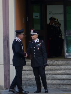 Varese, il Generale De Vita in visita al Comando provinciale dei Carabinieri
