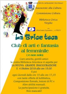 A Cadegliano Viconago prende vita "La Bricoteca", un club di arti e fantasia al femminile