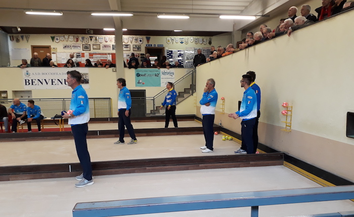 Bocce, Serie A: l'Alto Verbano cade male in casa contro Montegridolfo
