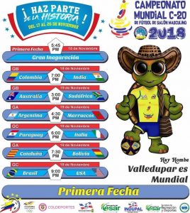 Futsal, Giuseppe Brunacci da Brusimpiano vola in Colombia per arbitrare i Mondiali Under 20