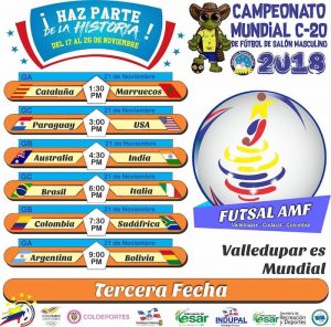 Futsal, Giuseppe Brunacci da Brusimpiano vola in Colombia per arbitrare i Mondiali Under 20