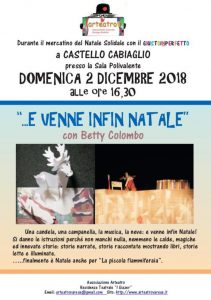 A Castello Cabiaglio torna lo speciale mercatino natalizio del “GiustoInperfetto”