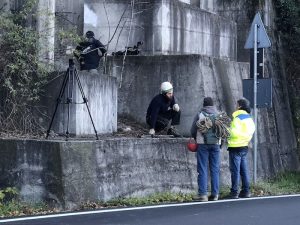 Frana tra Luino e Maccagno, aperta unità di crisi. Strada chiusa almeno fino a domani