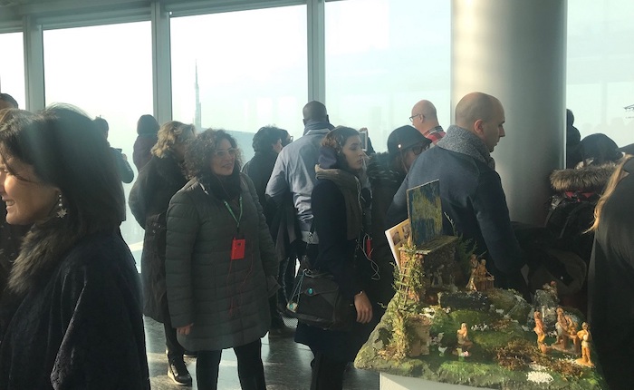 Anche il presepe dell'asilo Mariuccia di Porto Valtravaglia a Palazzo Lombardia