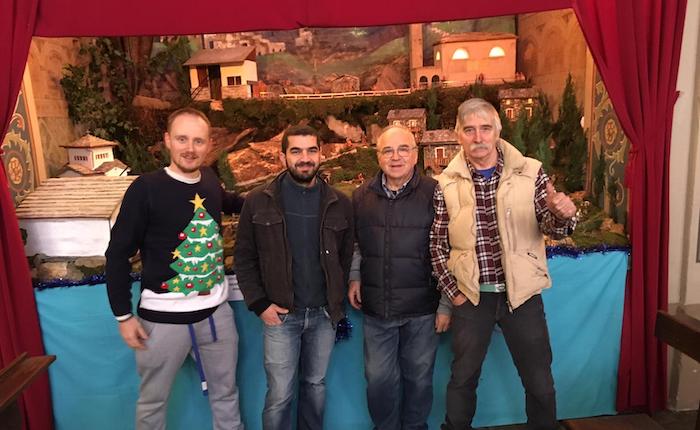 Una Monteviasco in miniatura nel presepe allestito nel borgo di montagna