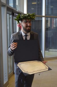 "Fieri del tuo grande traguardo", il luinese Davide Volpato laureato in Design a Torino