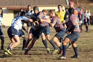 Rugby, la valanga degli Unni Valcuvia si abbatte su San Donato