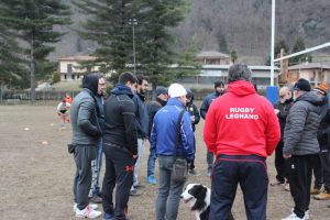 Cassano Valcuvia, Jean Luc Sans ha spiegato l'utilità dei calci nel rugby moderno