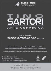 A Maccagno al via "Kéramos", mostra di Tino Sartori: "Sospensione silenziosa di segni e simboli"