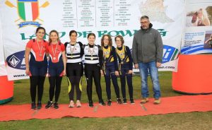 Canottieri Luino oro e bronzo alla regata giovanile di Eupilio