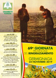 Oltre 40 trattori sfilano a Germignaga, ma sono fermi i lavori nei terreni zuppi