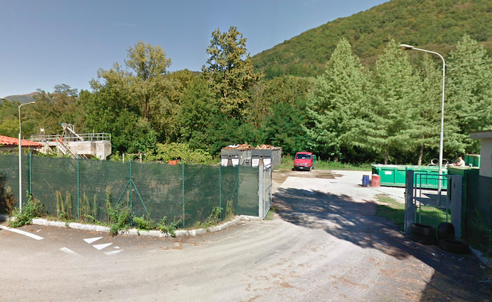 Piattaforma ecologica Lavena Ponte Tresa rifiuti