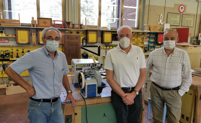 Donazione del Lions Club Luino al CFP