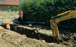 Cadegliano Viconago, 100 metri di cantiere in Via Ponte Tresa