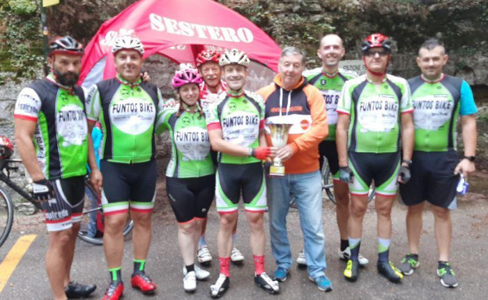 La pioggia non ferma la Cicloscalata Tre Croci in 73 corrono fino al Campo dei Fiori (1)