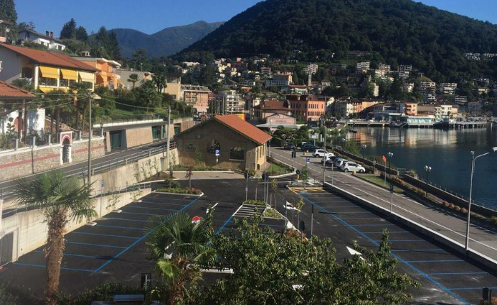Lavena Ponte Tresa, riaperto il parcheggio all'antica rimessa del tram