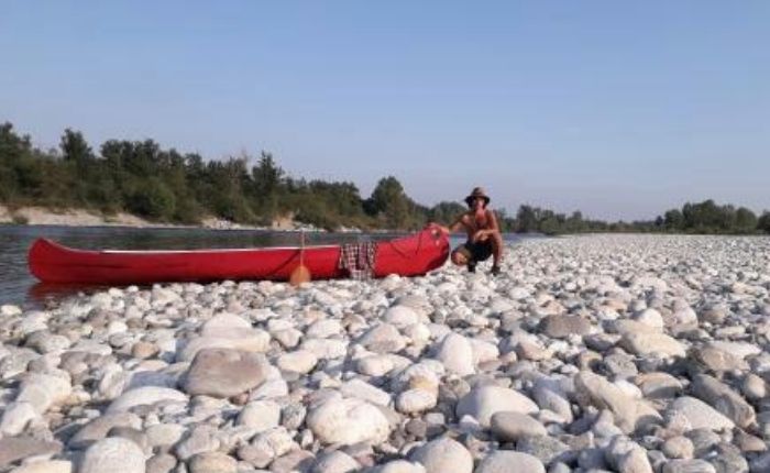 Da Maccagno a Pavia in canoa, Gabriele Brambini racconta la sua avventura