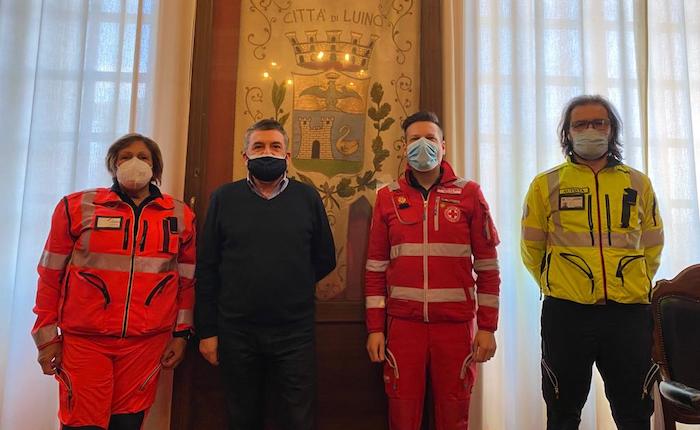 Assistenza sanitaria al mercato: tutti i soccorritori del 118 al servizio di Luino