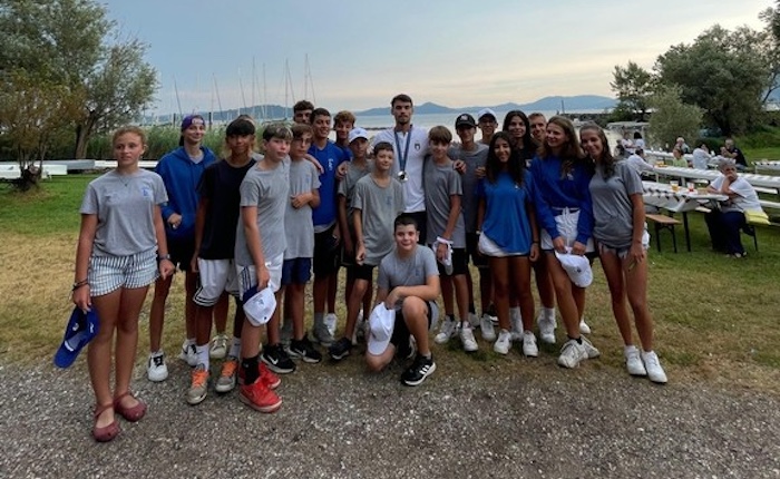A Leggiuno il campione Gabriel, mamma Silvana e una bella serata alla Canottieri Arolo