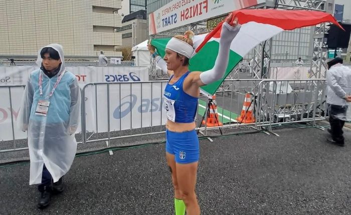 Cristina Gogna sfiora il podio nella maratona ai Deaflympics di Tokyo