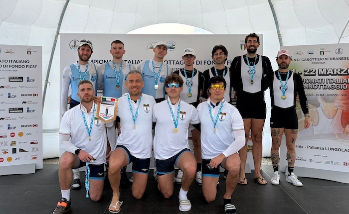 La Canottieri Germignaga brilla ai Campionati Italiani di fondo di Verbania