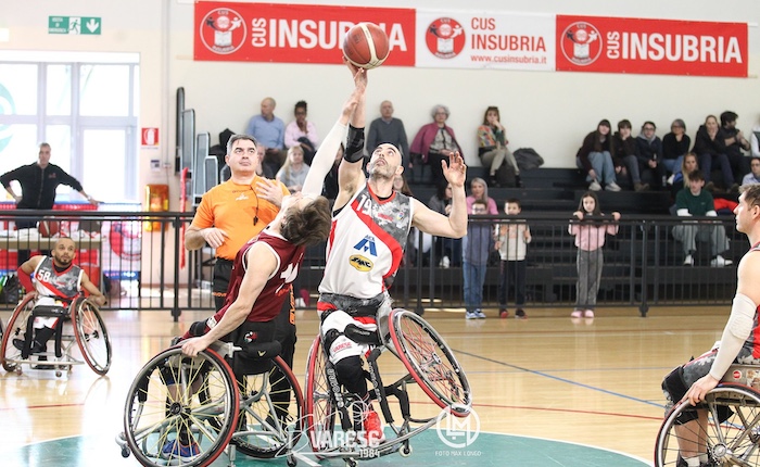 Basket in Carrozzina, Varese supera Padova e si conferma secondo