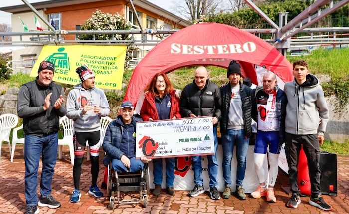 Azzio, oltre 300 alla Pedala con i Campioni: sport e solidarietà protagonisti