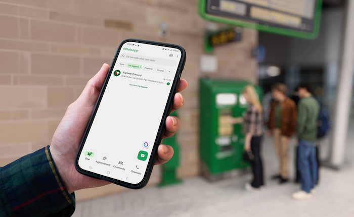TreNord, il biglietto del treno ora si riceve su WhatsApp