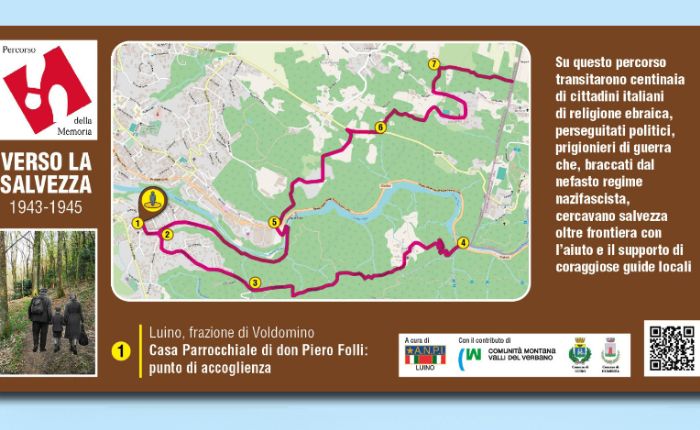 percorso memoria luino