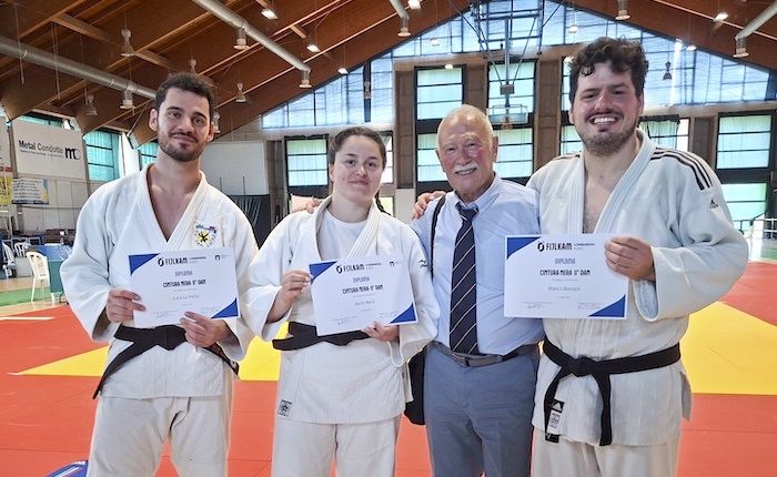 Judo Bu-Sen Luino, cinque promozioni agli esami regionali per Cinture Nere e Dan