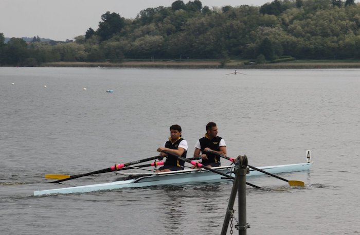 Canottieri Luino otto volte sul podio a Candia, vittoria nel doppio Master con Manzo e Del Ferraro (2x Master Luca Manzo, Alessandro Del Ferraro)