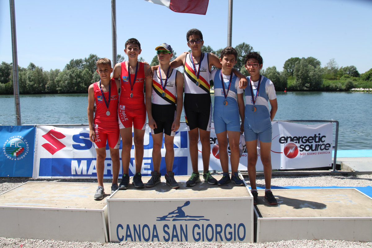 La Canottieri Luino plurimedagliata a San Giorgio di Nogaro - 2x allievi c di Emanuele Caria