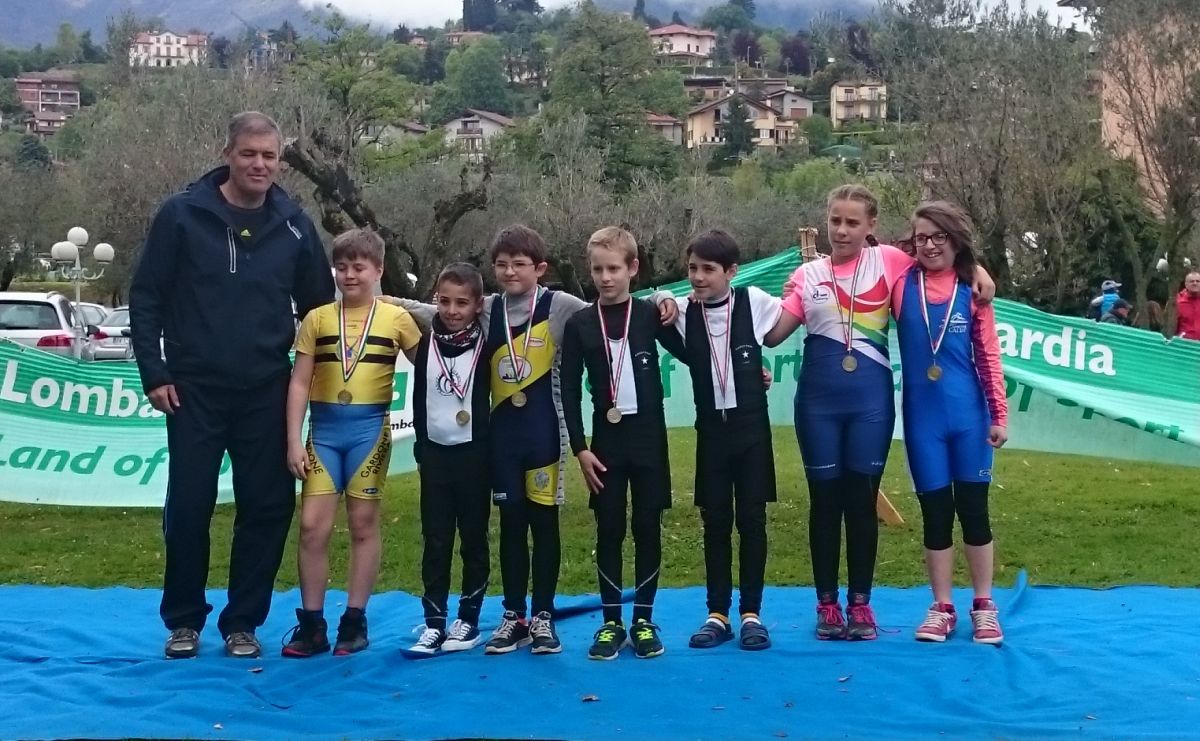 Quattro medaglie per la Canottieri Luino alla regionale giovanile di Eupilio - 2x allieve b Elisa Caria e Silvia Portaluppi