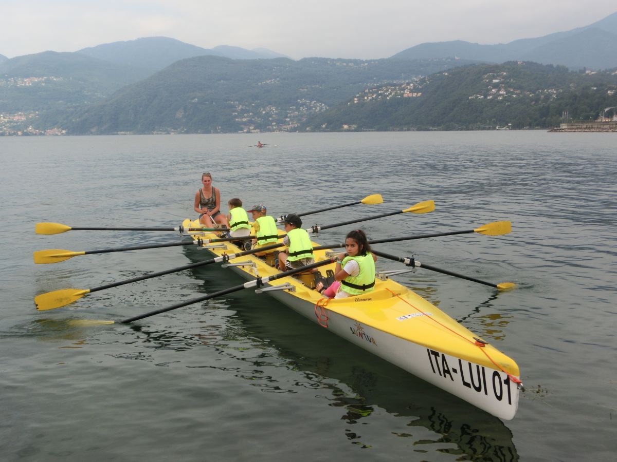 Successo per il Rowing Summer Camp 2016 della Canottieri Luino