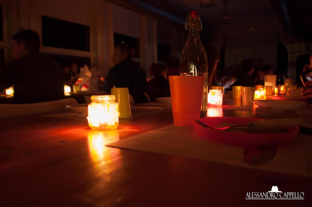 Luino, lume di candela per "M'illumino di meno": presentato il progetto EquoStop (Foto © Alessandro Cappello)