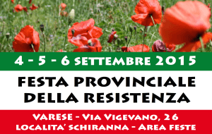 Festa Provinciale della Resistenza organizzata dall'ANPI Varese