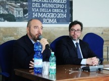 Il Presidente Canale e l'Avvocato Bubici dell'Associazione ANDDOS