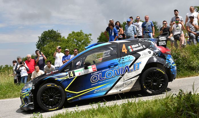 Simone Miele ed il luinese Roberto Mometti vincono la Coppa Italia Rally 2016 (Foto © Alquati)