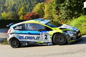 Simone Mieli durante il Rally Città di Torino (Foto Alquati)