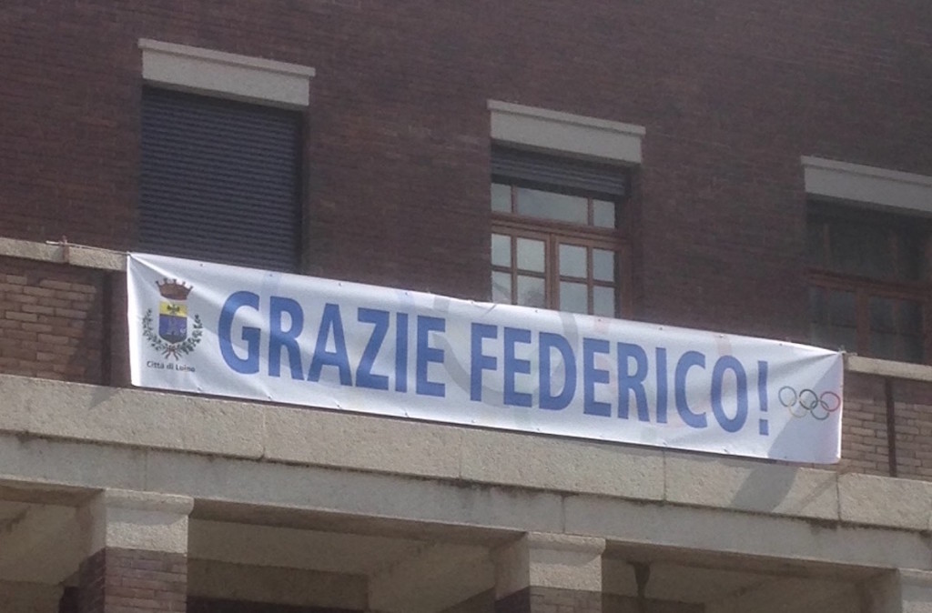 Eccovi la foto del giorno di Antonella Bonora, "Grazie Federico". Sapete dov'è apparsa?