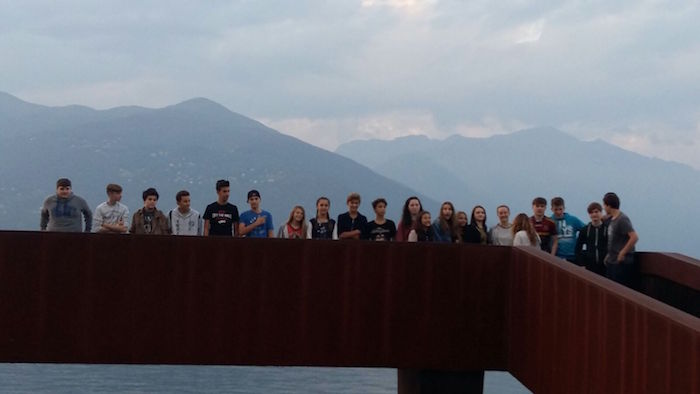 Studenti irlandesi in visita a Luino, gemellaggio con i compagni delle Scuole Medie