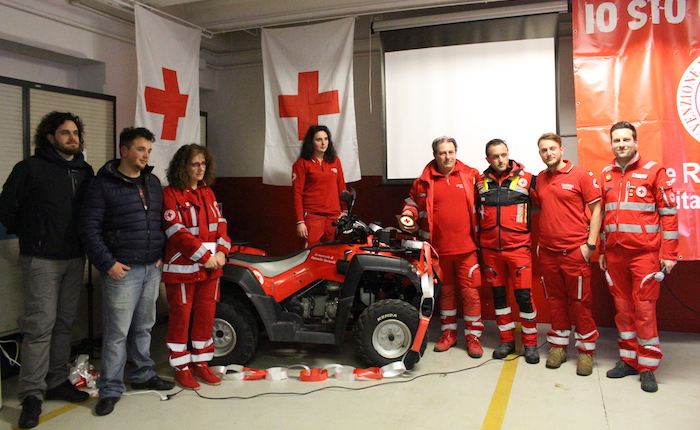 Grande speranza nei giovani della CRI Luino. Emozionante il ricordo di Cammillo Baracchi