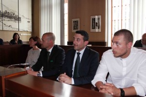I consiglieri di "Nuova Frontiera" eletti: Laura Frulli, Alessandro Casali, Davide Cataldo e Marco Rossi