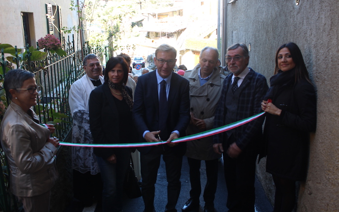 Colmegna torna a brillare, inaugurato oggi il nuovo borgo. Ecco le foto