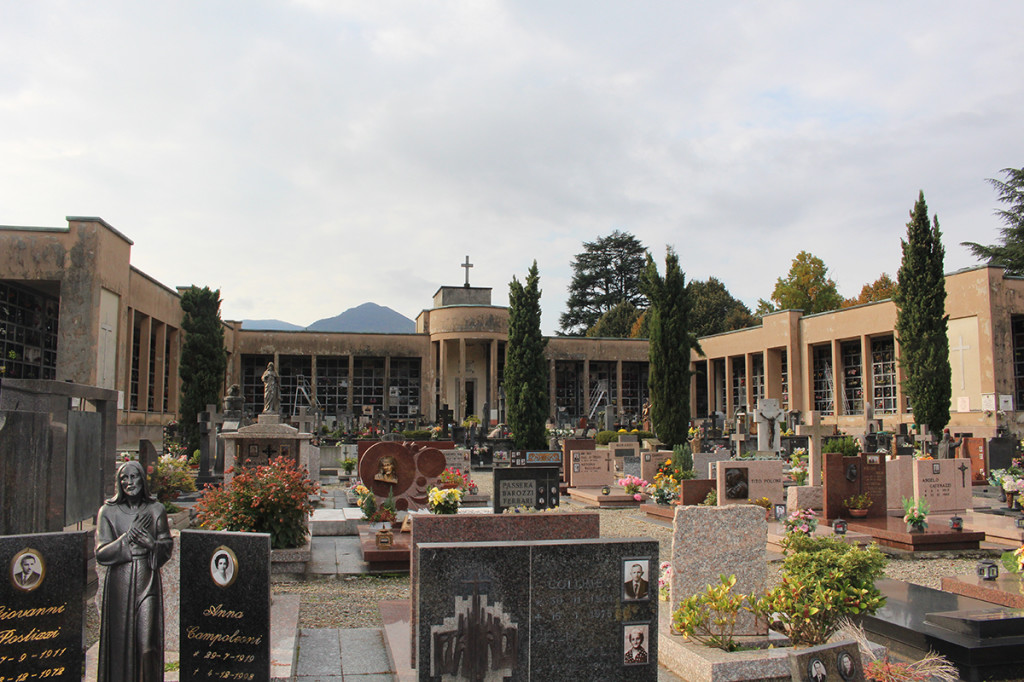 Il cimitero di Luino