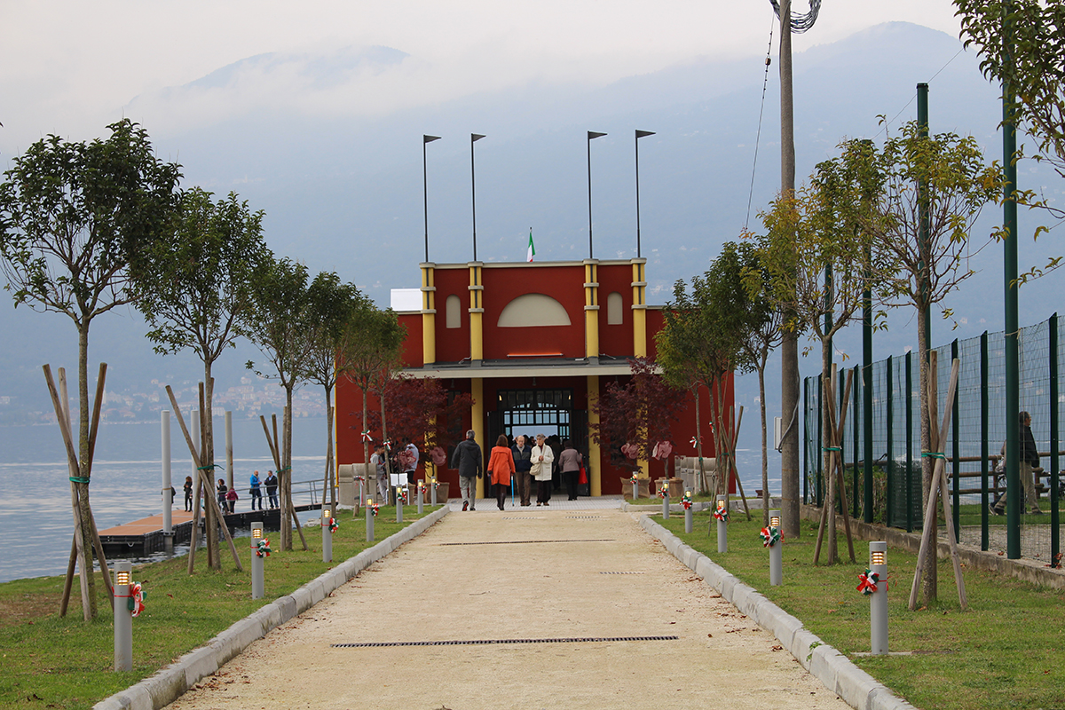 Germignaga: le foto dell'inaugurazione del nuovo polo culturale all'ex "Colonia elioterapica"