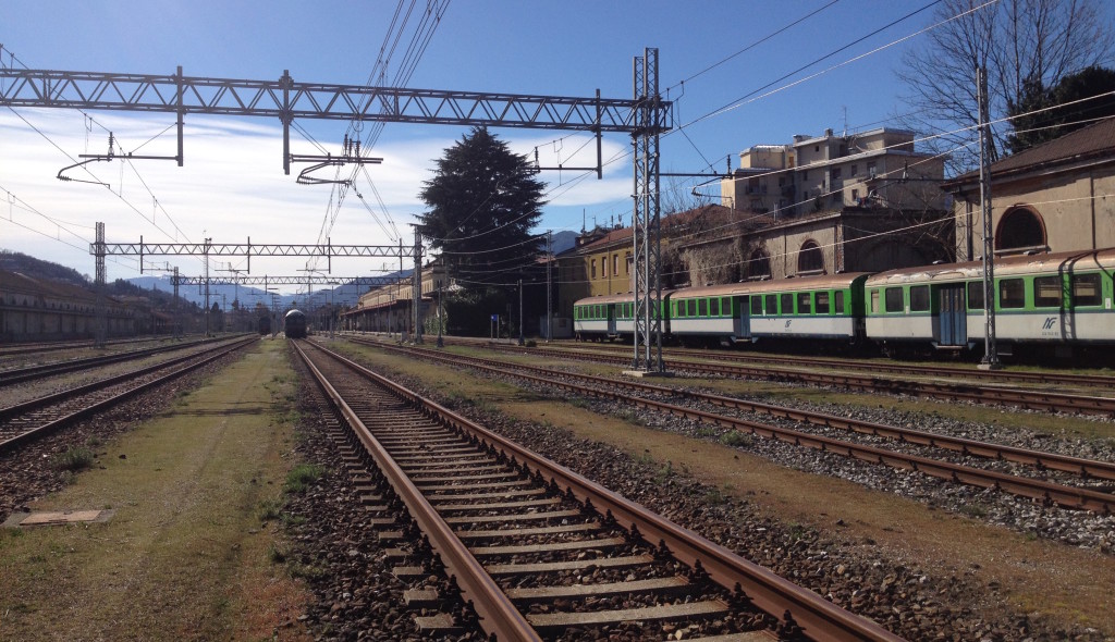 La stazione ferroviaria di Luino